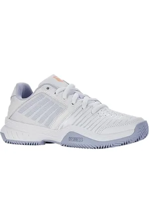K-Swiss Performance Damen Court Express HB Tennis Shoe, White/Heather/Peach Fuzz, 39 EU