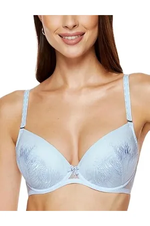 Gorteks Lingerie Mable-B1 Push-Up-BH, Stickerei, Damen-BH mit Bügel, bequemer Push-Up, klassischer BH – 70B