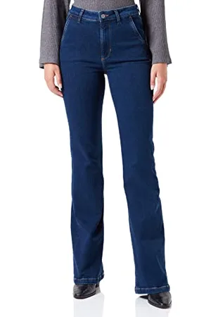 QS by s.Oliver Damen Jeans, Jeans Beverly Flared Leg, , 34W / 34L EU