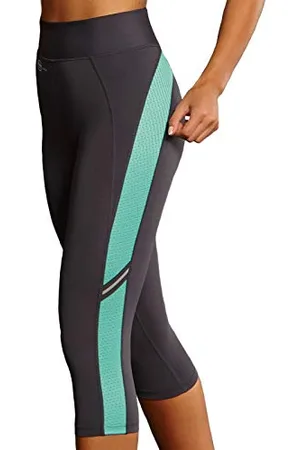 Anita Sport Tights Fitness Gr. S in Pool Blue-anthrazit