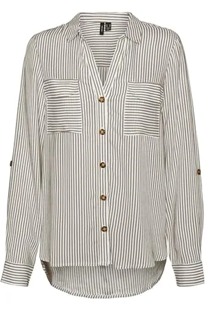 VERO MODA VMBUMPY L/S Shirt New WVN GA NOOS