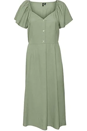 VERO MODA Damen Vmmymilo Calf Dress WVN Ga Kleid, , XS EU