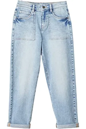 QS by s.Oliver Jungen 2117926 Jeans, Dad Fit, Blue, 134 / Big