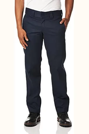 Dickies Herren روو ر للللا لررول ر رل ر ر Flex Arbeitshosen Slim Straight Fit Hose, Dark Navy V1, 38W / 30L