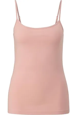 QS by s.Oliver Damen 2144693 Träger Top, pink, 42