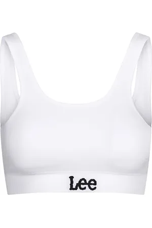 Lee Womens Seamless Crop Bra In White BH