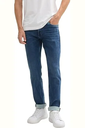 TOM TAILOR Herren Josh Regular Slim Jeans mit Stretch, , 36/32