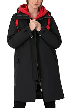 Timezone Damen Sharp Parka, Black, XXL