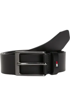 Tommy Hilfiger Herren Gürtel Layton aus Leder, , 80 cm