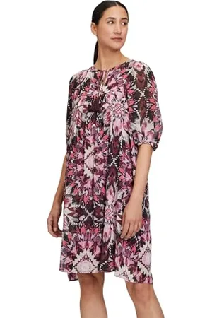 Cartoon Damen Casual-Kleid mit Print ,38