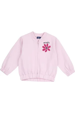chicco Felpa in cotone, con zip, Mädchen, , 3A, Entworfen in Italien