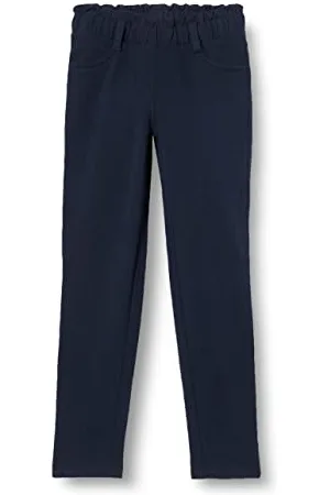 QS by s.Oliver Leggings mit Paperbag-Bund Dark Blue 98