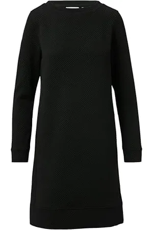 Comma, Sweatkleid mit Strukturmuster