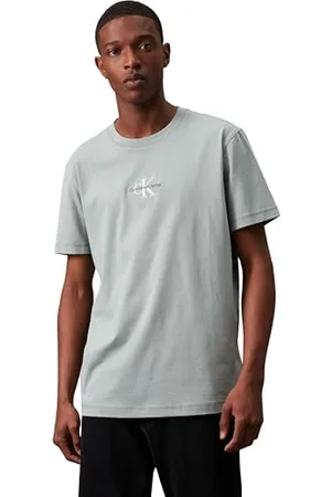 Calvin Klein Jeans Herren Monologo Tee J30j325649 Langarmhemd, , XS