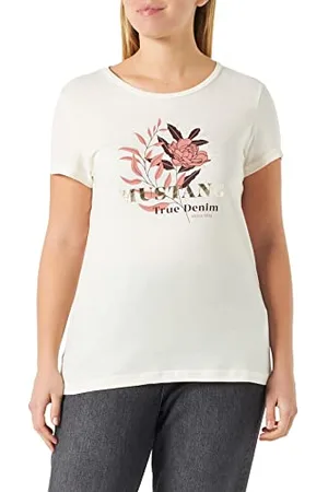 Mustang Damen Alexia C Print T-Shirt, , L