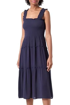 VERO MODA VMMENNY SL Smock Calf Dress WVN GA NOOS