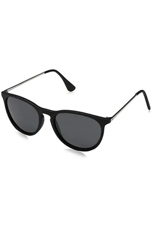 Chpo Unisex-Erwachsene Roma Sonnenbrille, Schwarz (Black/Black), 53