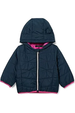 NAME IT Baby-Mädchen NBFMEMPHIS Jacket PB Jacke, Dark Sapphire, 80