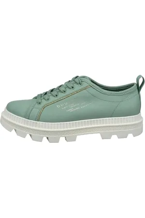 Bugatti Woman Daiquiri Lace Shoe, Green 36