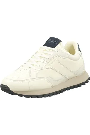 GANT FOOTWEAR Herren LUCAMM Sneaker, Cream/Marine, 45 EU