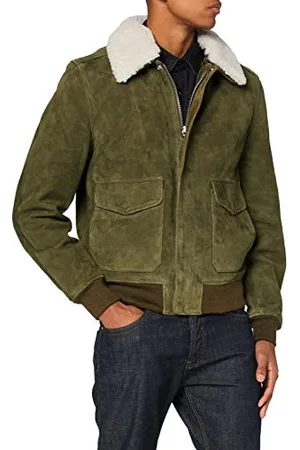 Schott NYC Herren LC2410S Lederjacke, , Medium
