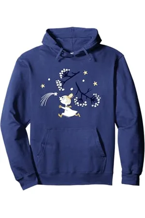 Moomin Mumin Herbst Little My Shooting Star Winter Pullover Hoodie