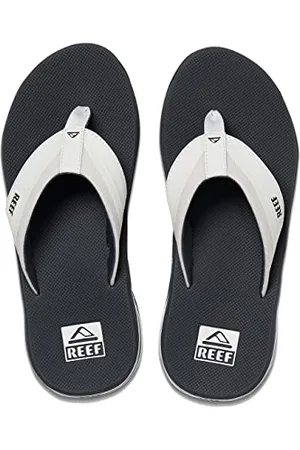 Reef Herren Anchor Sandale, Grey/White, 37.5 EU