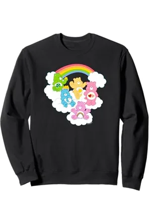 Care Bears Cheer Funshine & Bedtime Cloudy Rainbow Group Sweatshirt