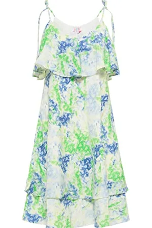 IZIA Damen Midikleid, , L