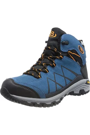 BRUTTING Unisex Kansas High Traillaufschuhe, Petrol/schwarz/orange, 44 EU