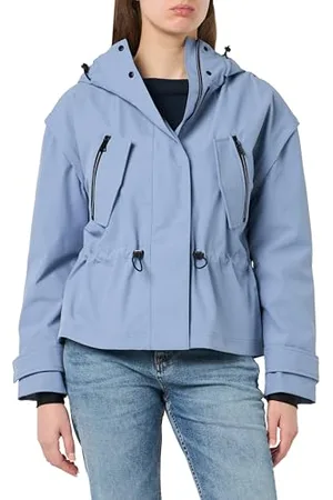 QS by s.Oliver Outdoor-Jacke mit abnehmbaren Ärmeln blassblau 42