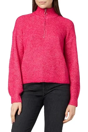 VERO MODA Damen VMMILI LS Zipper GA Boo Pullover, , M