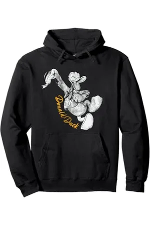 Disney Donald Duck Dance Classic Vintage Retro Distressed Pullover Hoodie