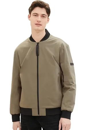 TOM TAILOR Herren Bomberjacke im College-Style, , S