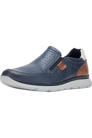 ARA Herren BENJO Slipper, Blue,Marone,Bianco, 40 EU