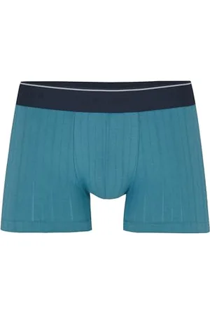 Calida Pure & Style Boxershorts Herren, mit maskulinem Nadelzug, atmungsaktiv, schnelltrocknend & geruchshemmend