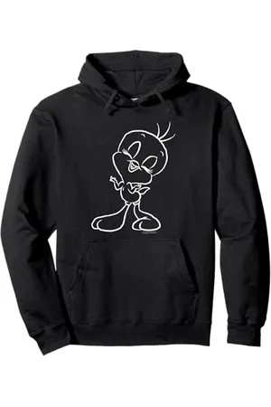 LOONEY TUNES Tweety Outline Pullover Hoodie