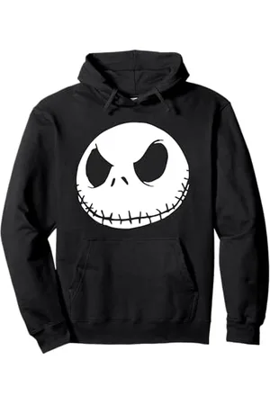 Disney The Nightmare Before Christmas Jack Face Black Pullover Hoodie