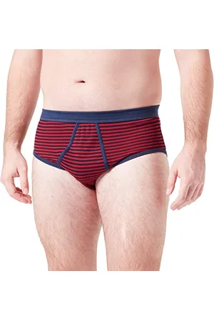 HUBER Herren Close to the Skin Print Cotton Fine Rib Slip, , M EU
