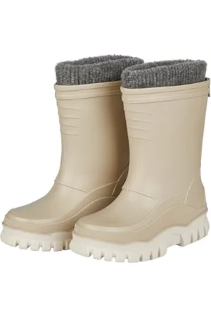 Sterntaler Gummistiefel uni gefüttert - Unisex Kinder Regenstiefel mit herausnehmbarem Innenschuh - warme, wasserdichte Kinderstiefel - Matsch- und Regenschuhe, , Größe 25