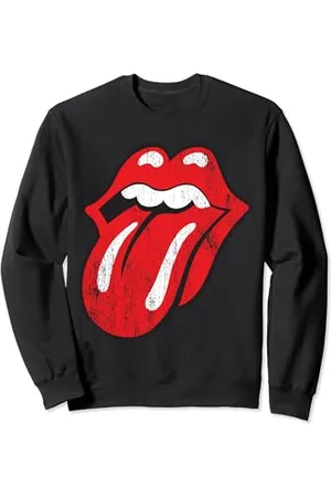 The Rolling Stones Rolling Stones Offizielle Zunge im Used-Look Sweatshirt