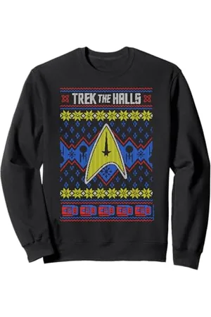 Star Trek Trek the Halls Ugly Christmas Sweatshirt