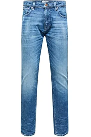 SELECTED Herren Slhslim-leon 24603 Mb Tencel Jns W Noos Jeanshose, , 30 EU