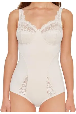 Susa Body ohne Bügel Latina I Body Shapewear Damen stark formend I Frauen Mieder I Softer Bodysuit mit Shaping Effekt I Formt Taille, Bauch und Po