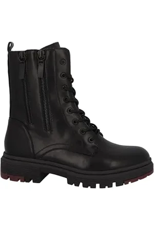 TOM TAILOR Damen 4295503 Halblange Stiefel, Black, 39 EU