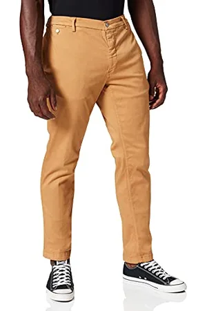 Replay Herren Chino Benni Regular-Fit Hyperflex X-Lite mit Stretch, (Beige), 36W / 34L