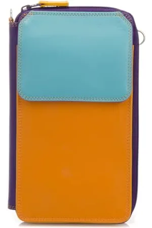 Mywalit Leder Damen Geldbörse - Zip Round Multi with Shoulder Strap - 1220-115