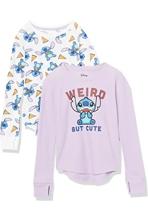 Amazon Disney | Marvel | Star Wars | Frozen Mädchen Langärmelige Thermo-T-Shirts, 2er-Pack, , 2 Jahre