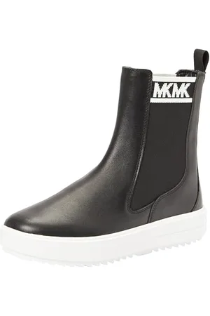 Michael Kors Damen Emmett Bootie Ankle Boots, Black, 40 EU