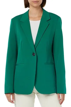 Kaffe Damen einreihigem Revers, Normale Passform, Jetted Pockets Blazer, , 42